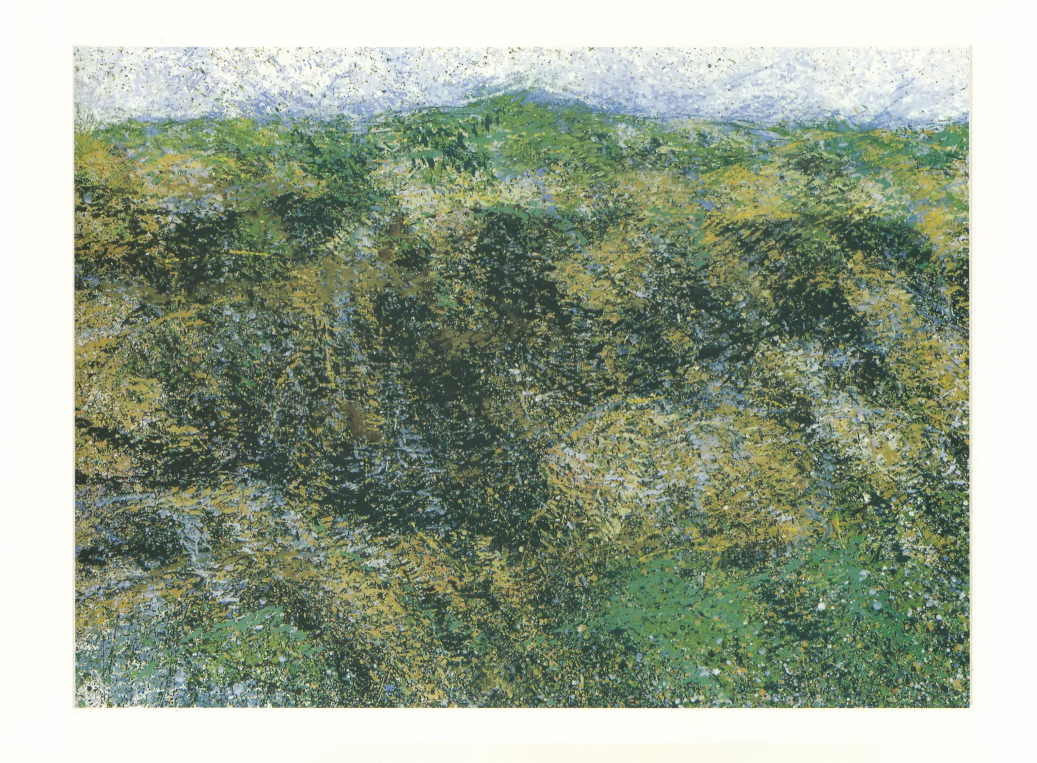 Landschaft Braunkohlen-Tagebau Hagenwerder